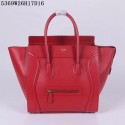 Hot Replica Celine Luggage Micro Tote Bag CLY5369 Red HV04758wR89