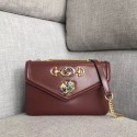 Hot Replica Gucci Rajah medium shoulder bag 537241 Burgundy HV00058wR89