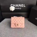 Imitation 1:1 Chanel Classic Flap Bag original Sheepskin Leather 1115 pink gold chain HV00087LT32