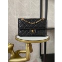 Imitation AAA Chanel flap bag Grained Calfskin AS2357 black HV01797kf15