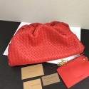 Imitation Bottega Veneta Weave Clutch bag 585853 red HV01868SU87
