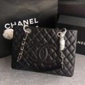 Imitation Chanel LE BOY GRAND SHOPPING TOTE BAG GST A50995 Silver chain HV05790VO34
