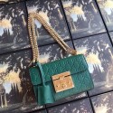 Imitation Cheap Gucci Padlock small GG shoulder bag 409487 green HV10562fV17