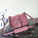Imitation Cheap Prada Cahier Leather Shoulder Bag 1BD095 pink HV01437fV17