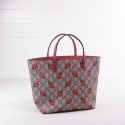 Imitation Fashion Gucci GG new fabric tote bag 410812 red HV03913kd19