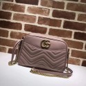 Imitation Fashion Gucci Ghost Shoulder Bag 443499 pink HV01768kd19