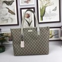 Imitation Gucci GG Supreme Canvas Tote Bags 211137 creamy-white HV09579KV93