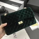 Imitation High Quality Chanel 2.55 Series Classic Flap Bag CFB1112 green HV04032HH94