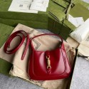 Imitation High Quality Gucci Jackie 1961 mini hobo bag 637091 red HV10967HH94