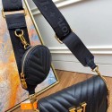 Imitation Louis Vuitton Original NEW WAVE MULTI-POCHETTE M56461 black HV05904EY79