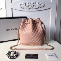 Imitation Newest Chanel Flap Shoulder Bag 94889 pink HV09973Fo38