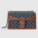 Imitation Top Gucci Dionysus small shoulder bag 400249 Dark blue HV00046tr16