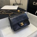 Knockoff Chanel mini flap bag AS1787 black HV02257ch31