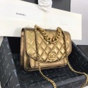 Knockoff Chanel Small flap bag AS0785 bronze HV04777cS18