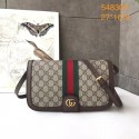Knockoff Gucci Ophidia GG Supreme small shoulder bag 548304 brown HV11871yN38
