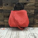 Knockoff High Quality 2015 louis vuitton mahina leather babylone pm m50053 red(original leather) HV01246Lg12