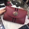 Knockoff High Quality Gucci GG Marmont small shoulder bag 570145 Wine HV00926Lg12
