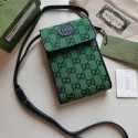 Knockoff High Quality Gucci Horsebit 1955 mini bag 657582 green HV01630FA65