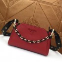 Knockoff High Quality Prada Calf leather shoulder bag 2032 red HV03801Lg12