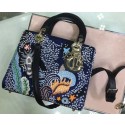 Knockoff LADY DIOR embroidered cattle leather M05652 HV02991iV87