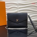Knockoff Louis Vuitton MYLOCKME Chain bag M63926 black HV03639Lg61
