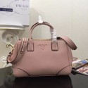 Knockoff Prada Calf leather bag 1BA2019 pink HV02555Ez66