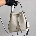 Knockoff Prada Galleria Saffiano Leather Bag 1BE032 White HV03023vf92
