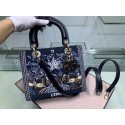 LADY DIOR embroidered cattle leather M0565-1 HV01298KX22