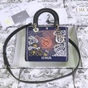 LADY DIOR embroidered cattle leather M0565-5 HV06631Lo54