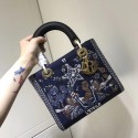 LADY DIOR embroidered cattle leather M0565-8 HV02524UM91
