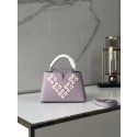Louis Vuitton CAPUCINES BB M48865 light pink HV05878Gh26