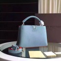 Louis Vuitton Capucines BB Tote Bag 94754 Light Blue HV06805EW67