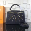 Louis Vuitton CAPUCINES PM M48864 black HV05974rf73