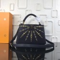Louis Vuitton CAPUCINES PM M94519 black HV00694aj95