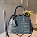 Louis Vuitton Crocodile Pattern Leather Bag N90897 Blue HV08797vN22