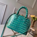 Louis Vuitton Crocodile Pattern Leather Bag N90897 Green HV00995JD63