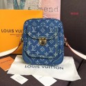Louis Vuitton Denim bag M95348 blue HV03252Tk78
