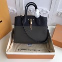 Louis Vuitton Original Leather CITY STEAMER PM M55062 Apricot&Black HV11424Av26