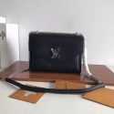 Louis vuitton Original Leather Evening Bag Clutch Love Note replica M54500 black HV07191yk28