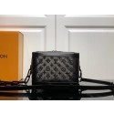 Louis Vuitton SOFT TRUNK Shoulder Bag M53964 black HV06000Qu69