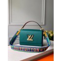 Louis Vuitton twist medium tote bag M55851 Emerald HV05810DV39