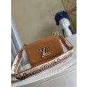 Louis Vuitton TWIST MM M57505 Honey Gold HV01897pA42
