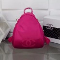 Luxury Chanel nylon Backpack A696814 rose HV08390Px24