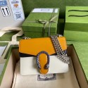 Luxury Gucci Dionysus mini bag 421970 Burnt orange and white HV02433Lv15