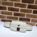 Luxury Gucci GG Original Leather belt bag 519308 white HV01237bE46