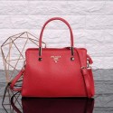 Luxury Prada Calfskin Leather Tote Bag 0902 Cherry HV00433kp43
