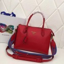 Prada Calf leather bag 1BA157 red HV00833Is79