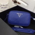 Prada Calf leather shoulder bag 1841 blue HV06361XW58