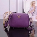 Prada Calf leather Shoulder Bag 1BH082 purple HV03423DI37