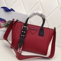 Prada Concept Leather handbag 1BA175 red HV04983tg76